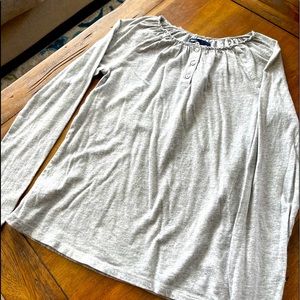 Girls size 10 Gap long sleeve blouse